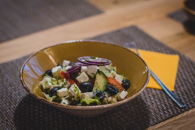 Garden Greek Salad Papa Ginos fresh