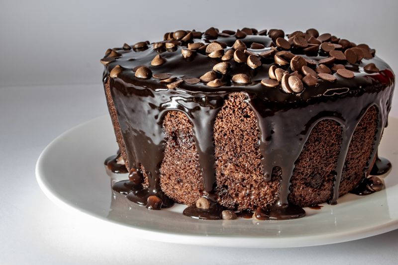 Warm Chocolate Lava Cake Papa Ginos dessert