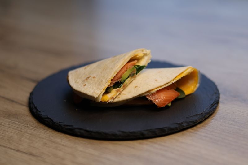 Veggie Deluxe Wrap Papa Ginos sandwich